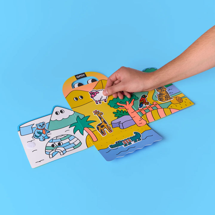 Montessori Stickers Kit Animals (3+ years)