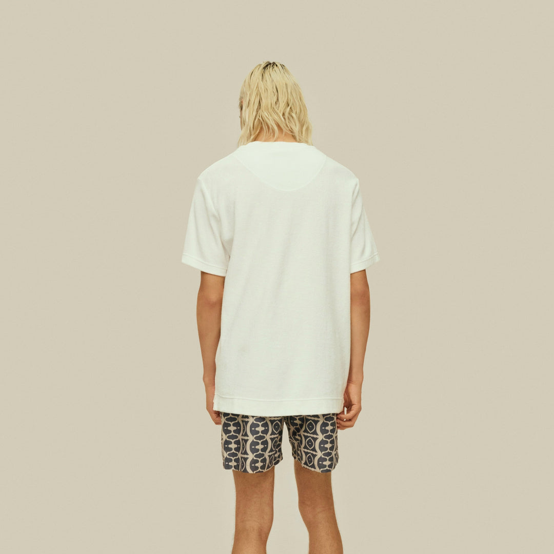 Tee terry white / last size S