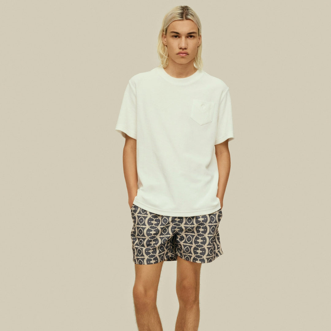 Tee terry white / last size S