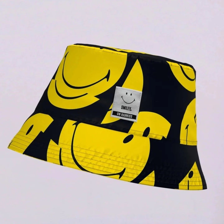 Rainkiss - Bucket hat all smiles smiley - S/M (56-58 cm)