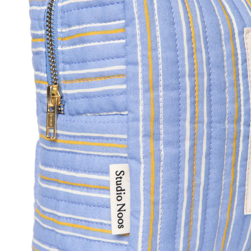 Pouch serenity cotton stripes