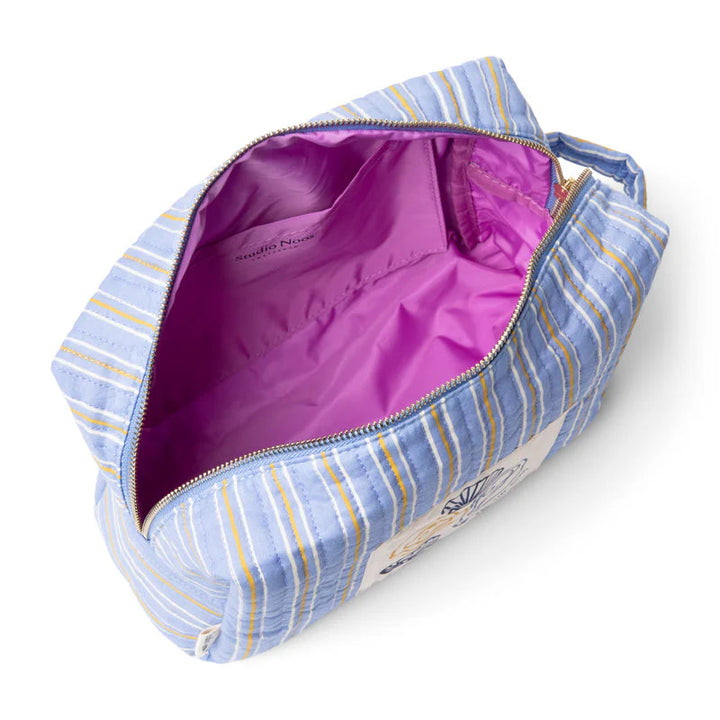 Pouch serenity cotton stripes