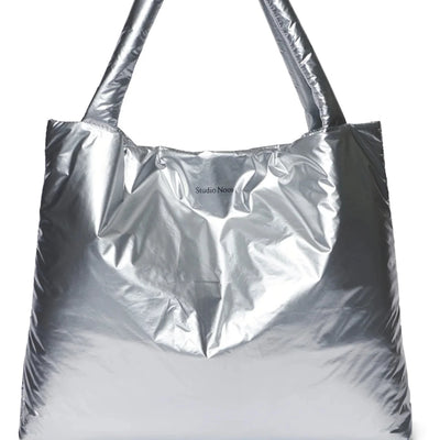 Mombag silver puffy