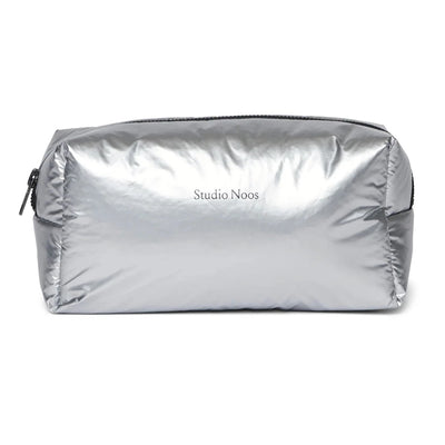 Pouch silver puffy