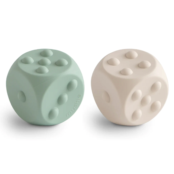 Press toy dice - multiple colours