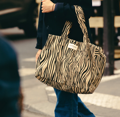 Weekend bag celestin - leopard & zebra