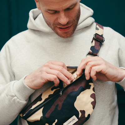 Waist bag Custine camo - multiple sizes