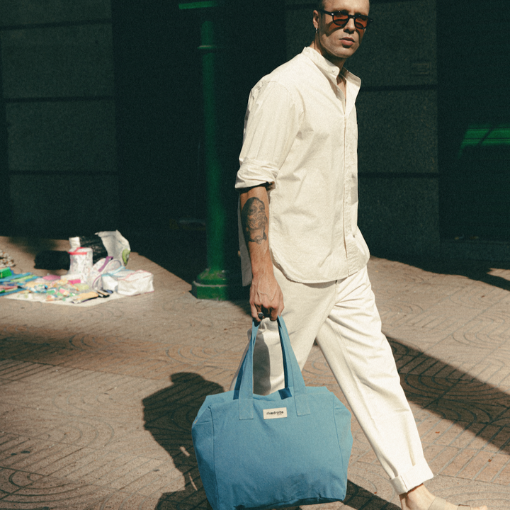 Weekend bag celestin mediterranean blue