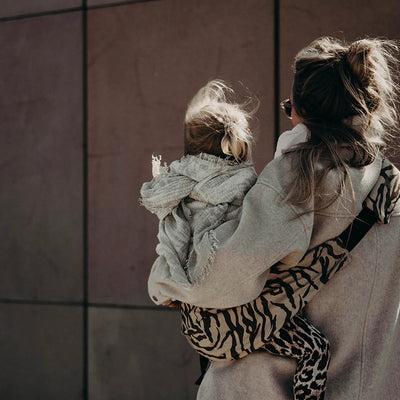 Toddler carrier zebra