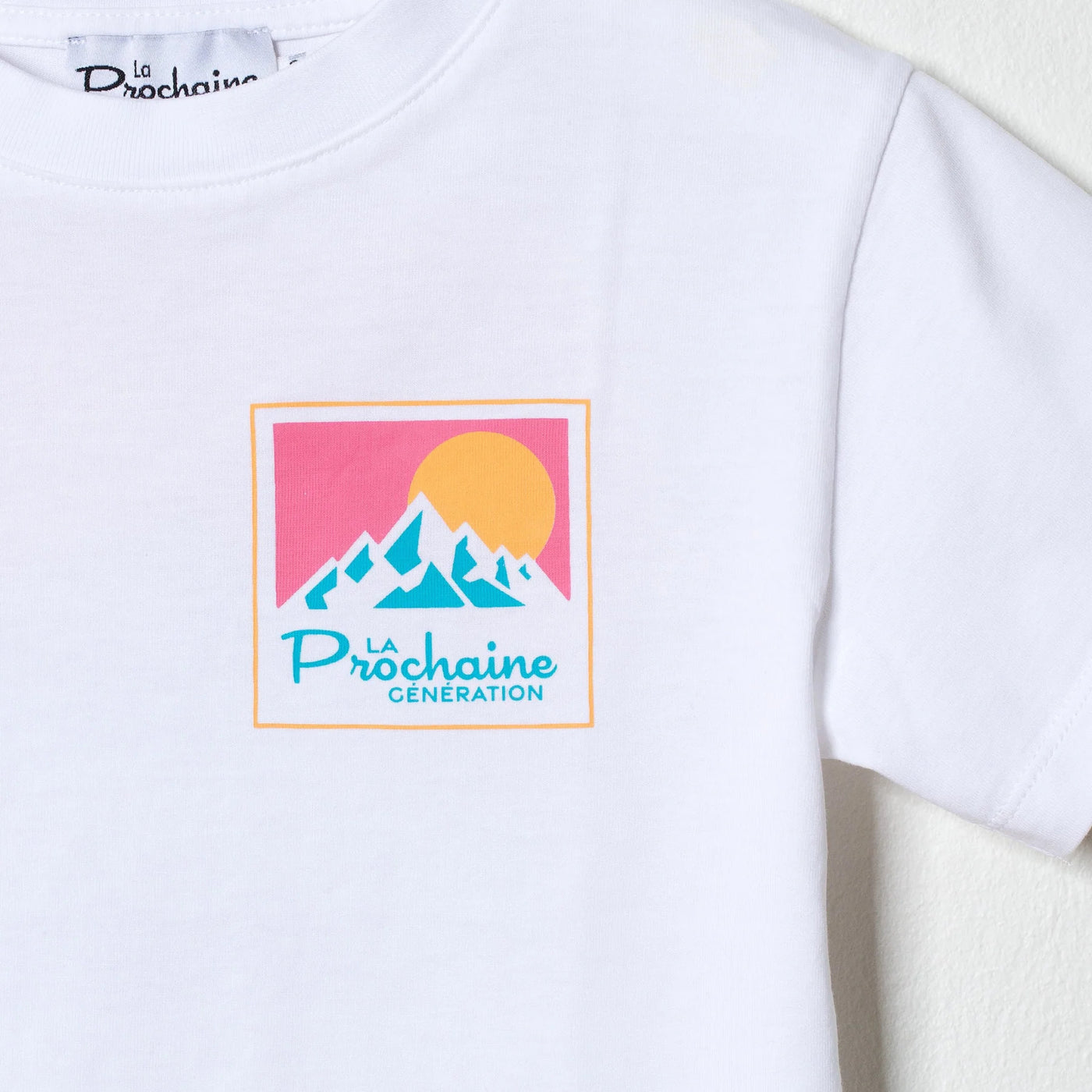 T-shirt mountain bright volwassenen