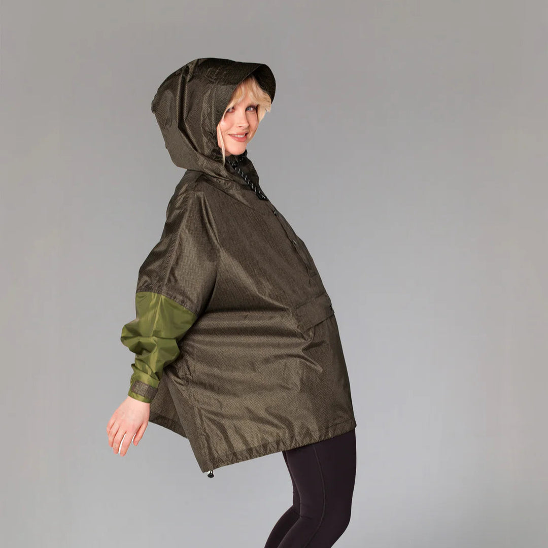 Anorak jacket adult herringbone - one size