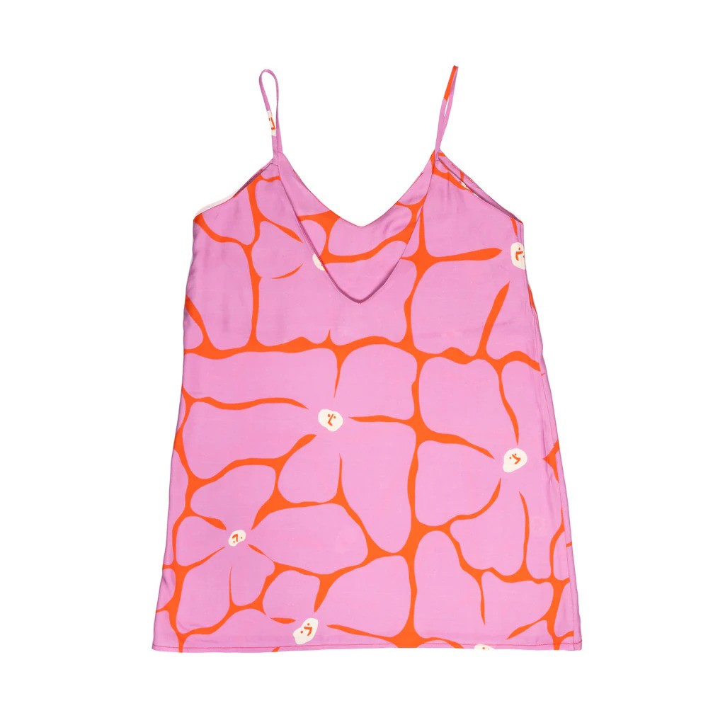 Dress Arty Flowers / last size L