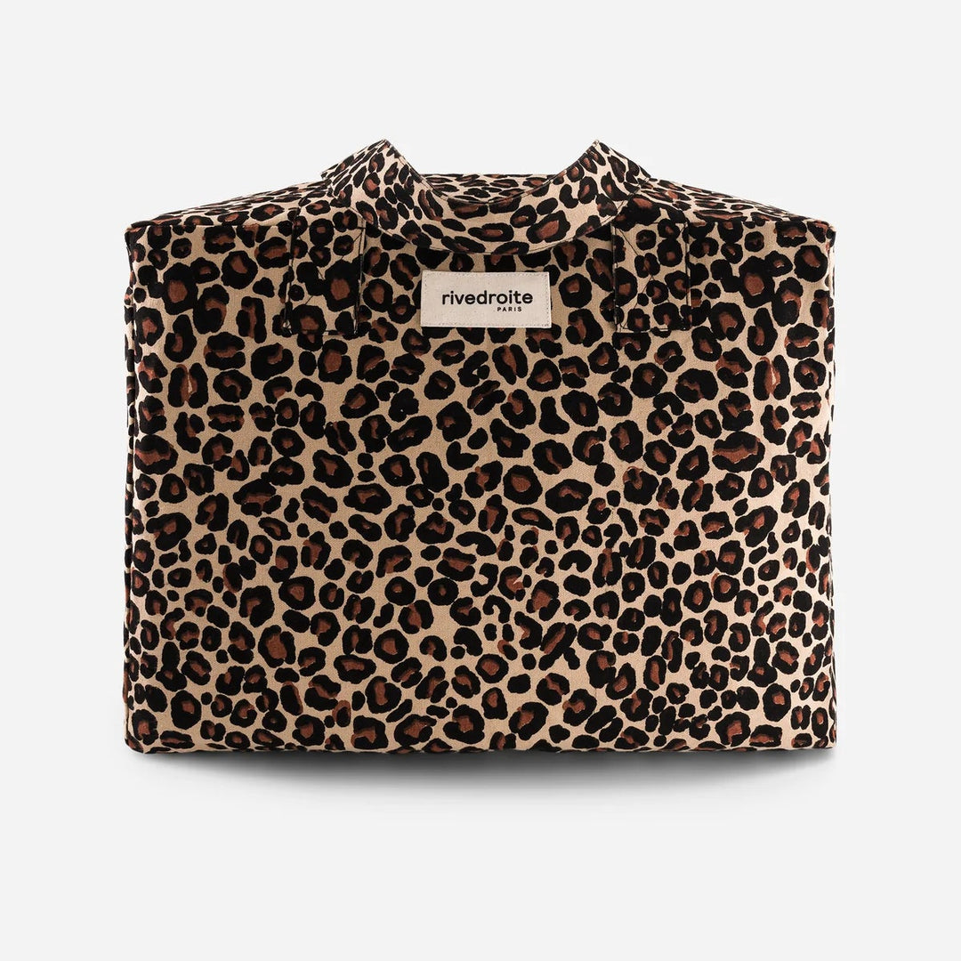 Weekend bag celestin Leopard Beige Sand