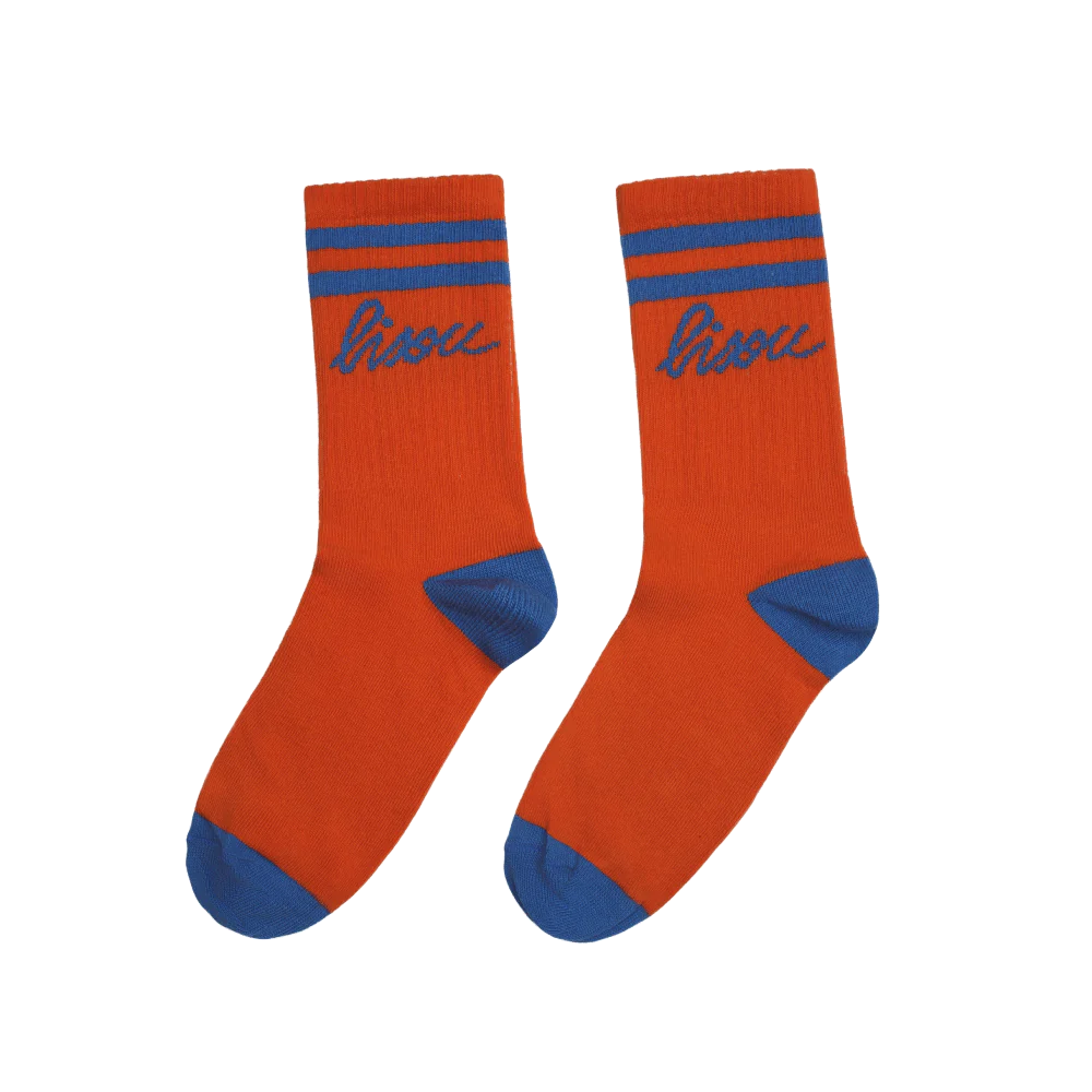 Bisou socks orange (ONE SIZE)