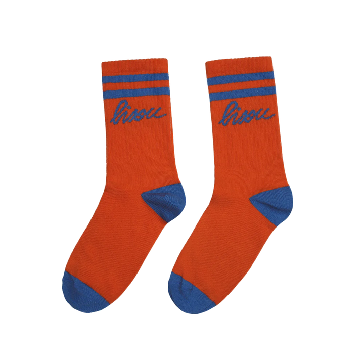 Bisou socks orange (ONE SIZE)