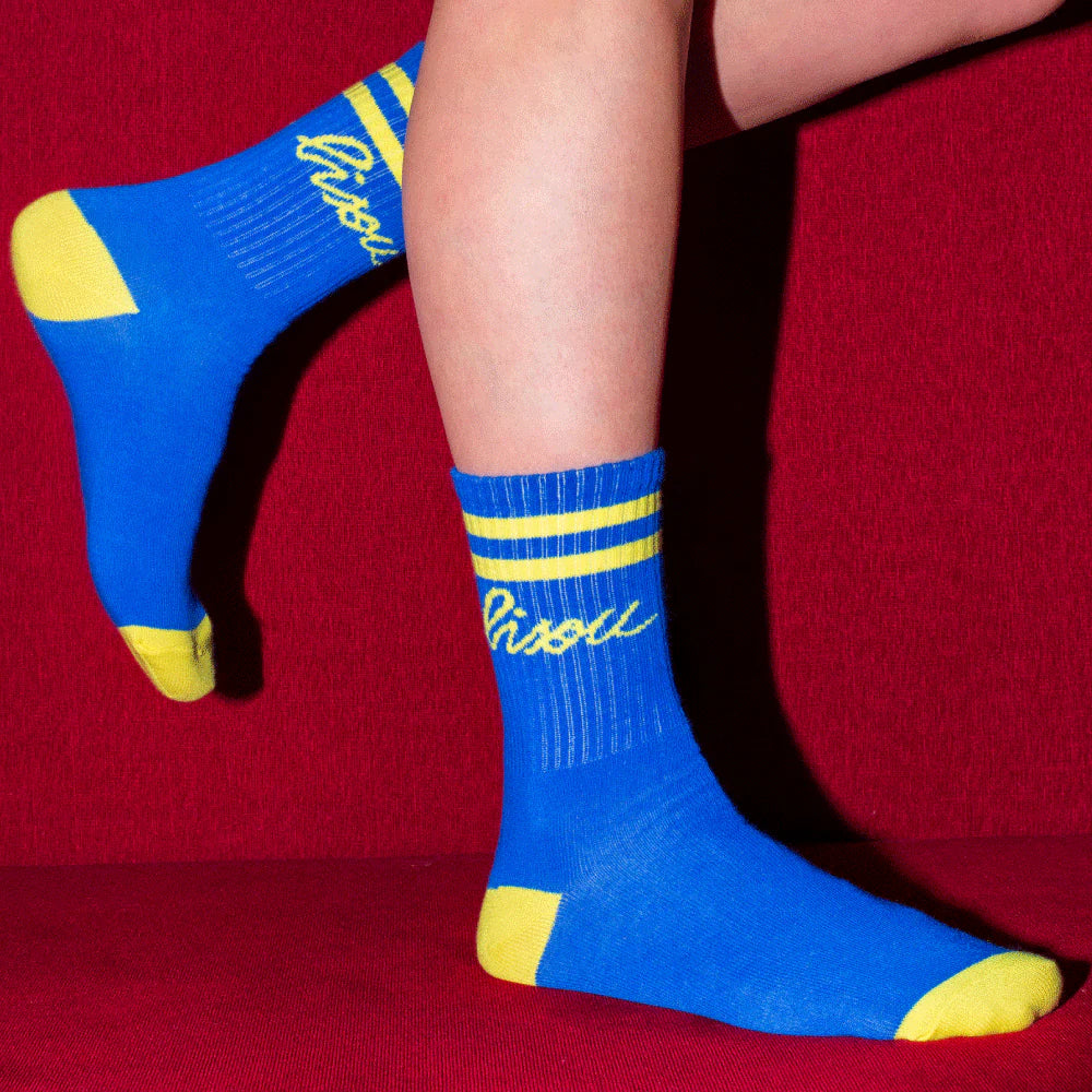 Bisou socks blue (ONE SIZE)