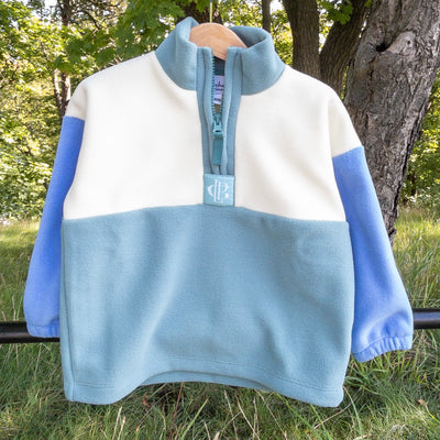 Fleece Meribel light blue adults