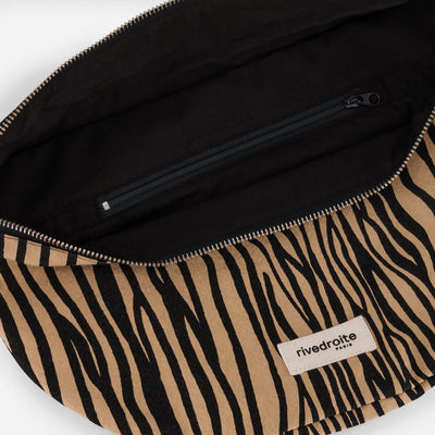 Waist bag Custine XL - leopard & zebra