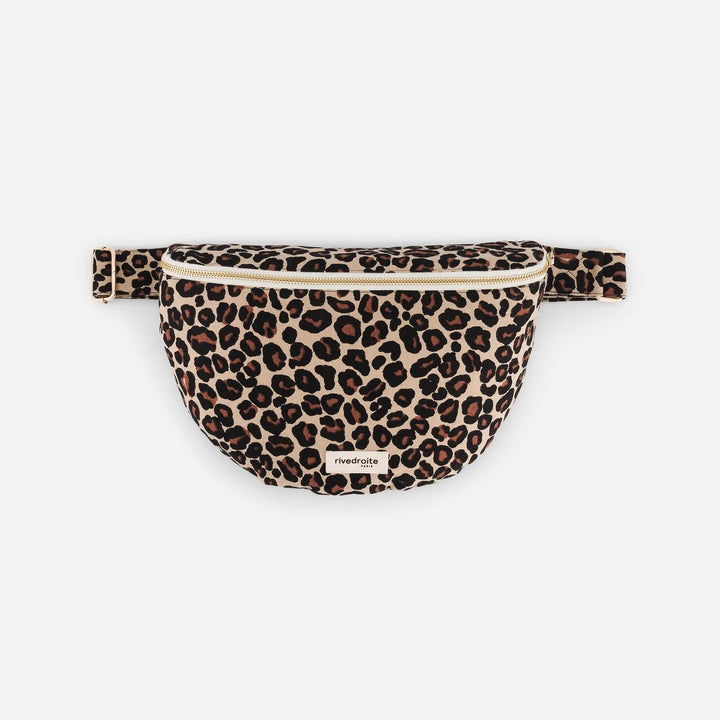 Waist bag Custine Leopard Beige Sand