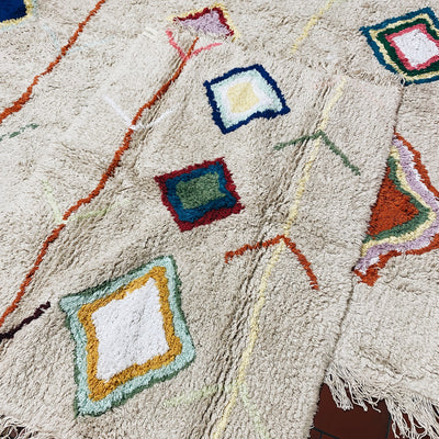 Katoenen wasbaar tapijt Kaarol Mini / 70 x 100cm 
