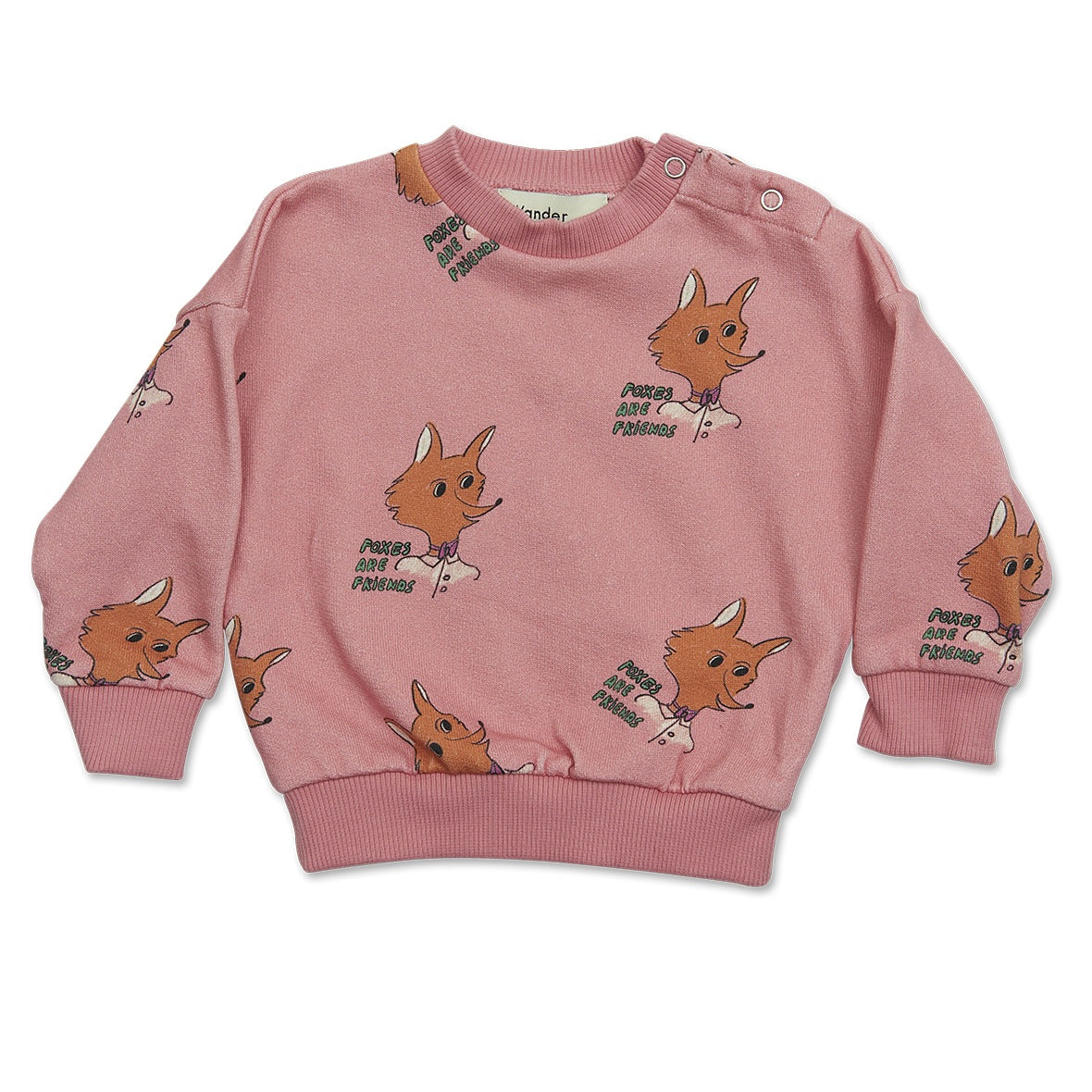 Wander & Wonder - Baby sweatshirt punch fox / 3-6m & 6-12m
