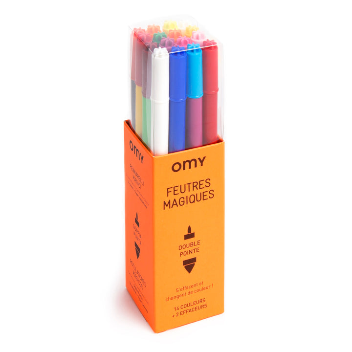 16 Magic erasable felt pens