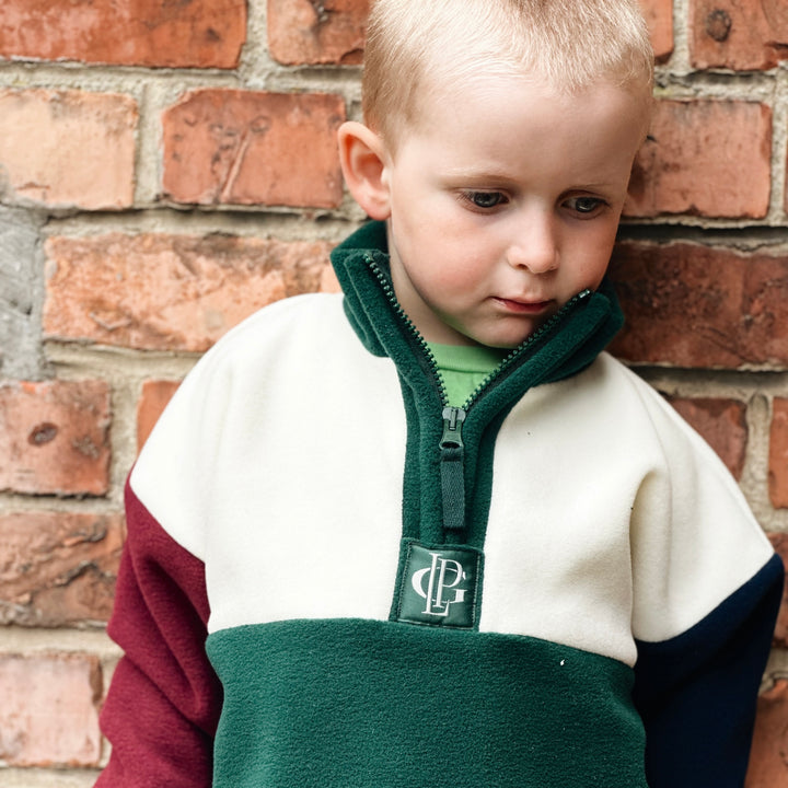 Fleece Meribel green kids