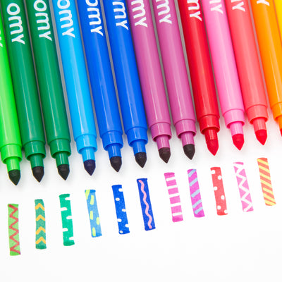 16 Magic erasable felt pens