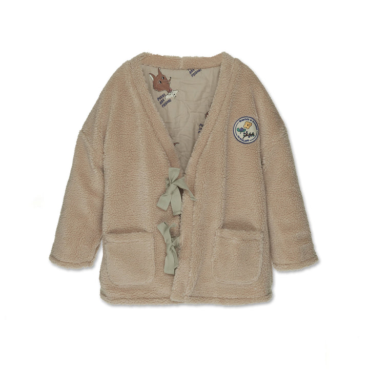 Wander & Wonder - Reversible kimono jacket fox / 7-8y
