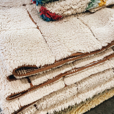 Cotton washable rug Mosaic S / 120 x 160cm