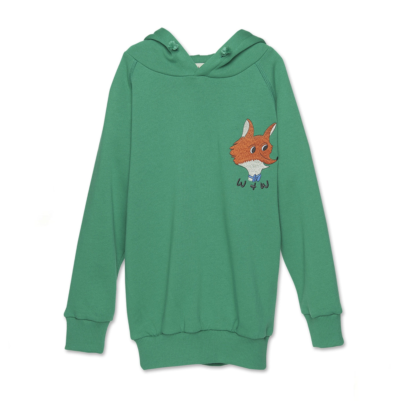 Hoody embroidered fox