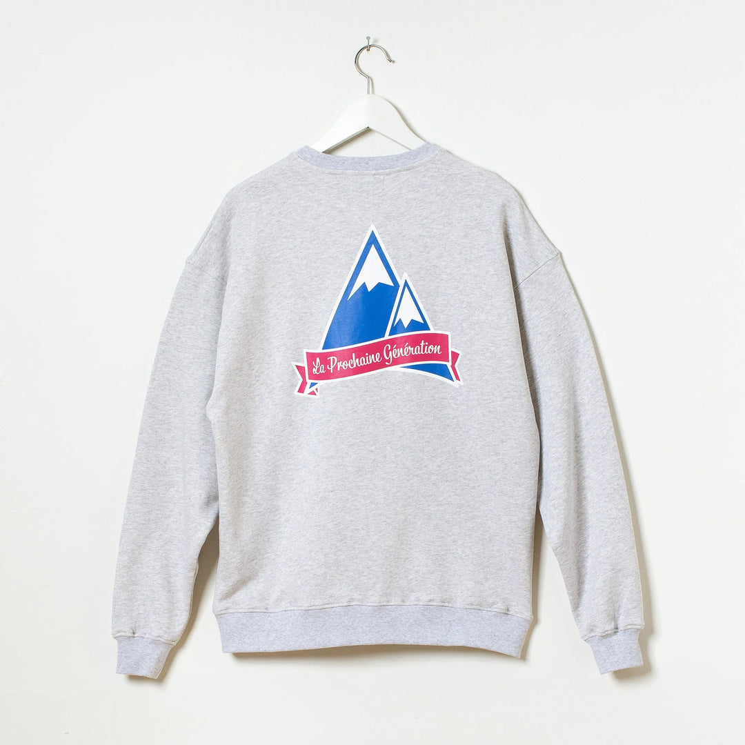 Sweater mountain light grey adults / last size M