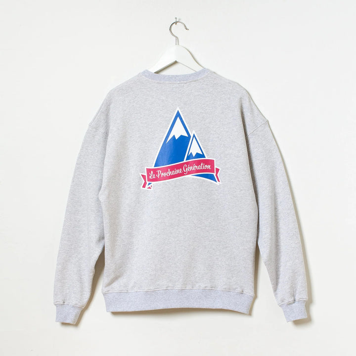 Sweater mountain light grey adults / last size M