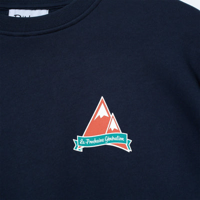 Sweater mountain navy adults