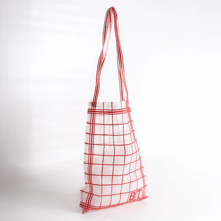 Small red Dishcloth bag
