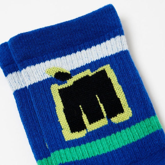 Maison Mangostan - logo sokken - meerdere kleuren