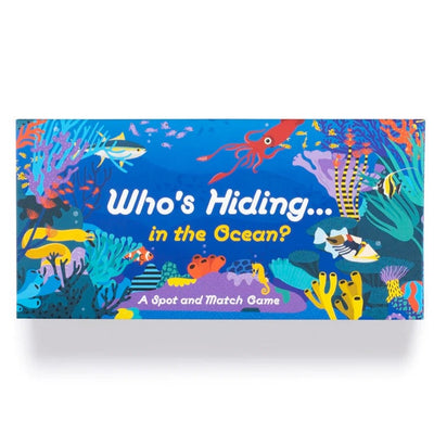 Who's hiding in the ocean - a spot and match game (4+ years)