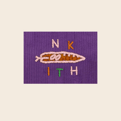 NKitH - Winterpet robin snake paars / babies large (1-2y / 46-49 cm)