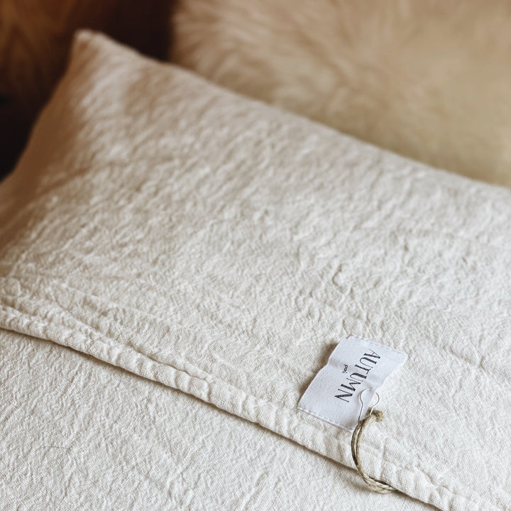 Autumn Paris - Cushion milk 55x110 cm (filling not included)