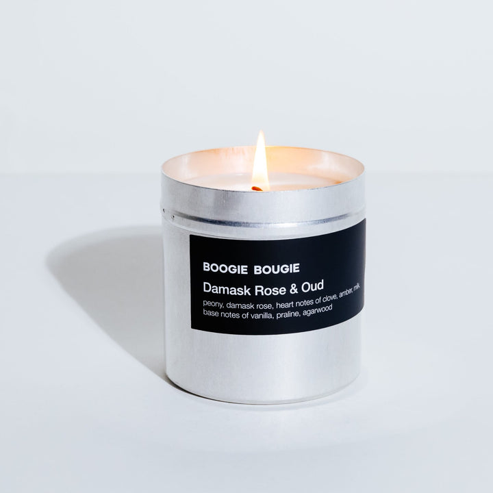 Geurkaars Damask Rose & Oud