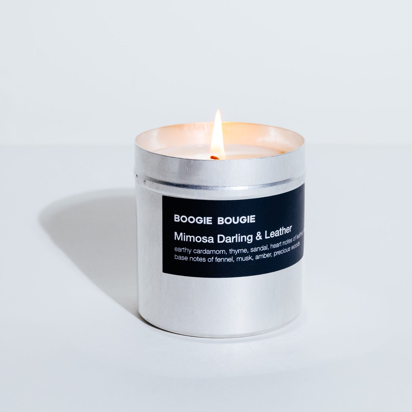 Scented candle Mimosa Darling & Leather