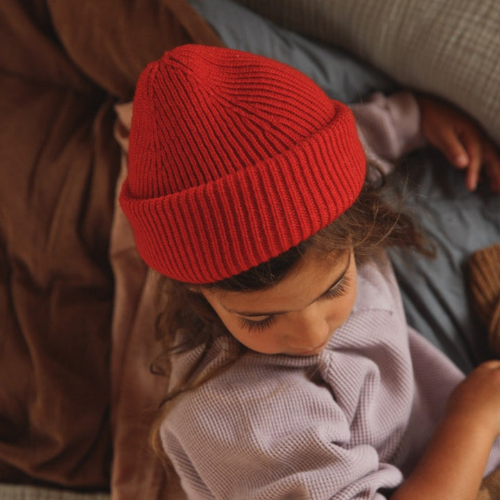 Beanie Fonzie kids (3-6y) & (6-10y) - multiple colours
