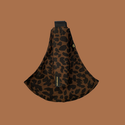 Toddler carrier brown leopard