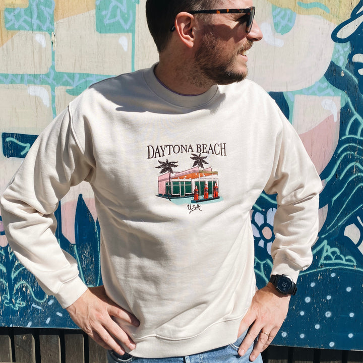 Maison Labiche - Sweatshirt daytona beach beige / S & L