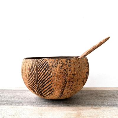 Coconut bowl palm