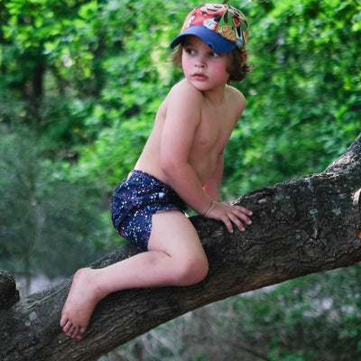 Pacific Rainbow - Swimtrunks jim stars navy / 2y & 3y