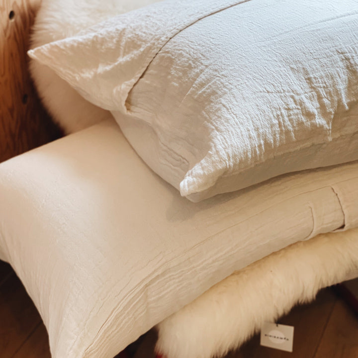 Autumn Paris - Cushion milk 55x110 cm (filling not included)