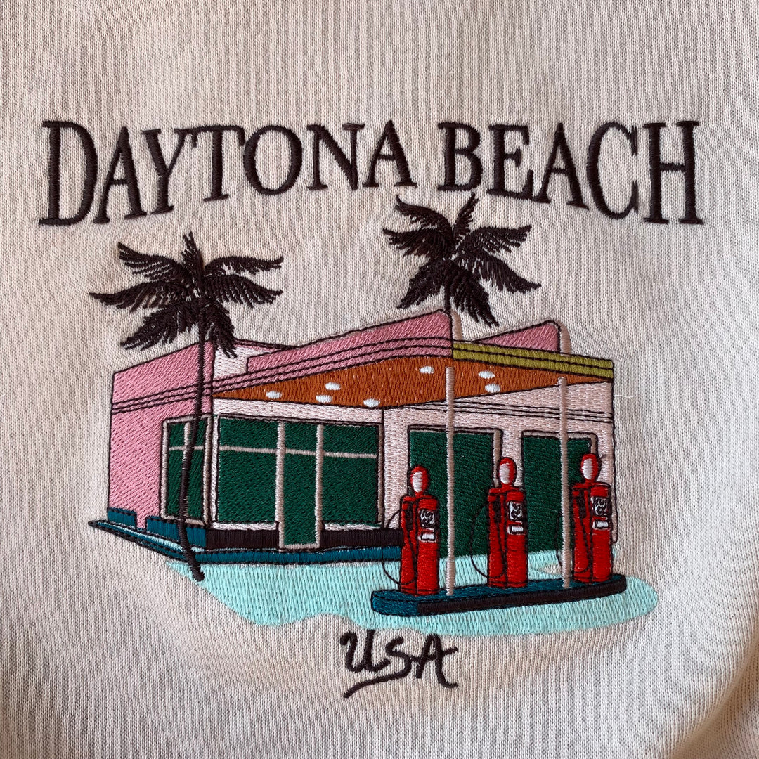 Maison Labiche - Sweatshirt daytona beach beige / S & L