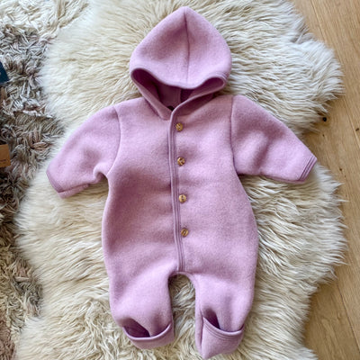 Hooded overall wool - multiple colours