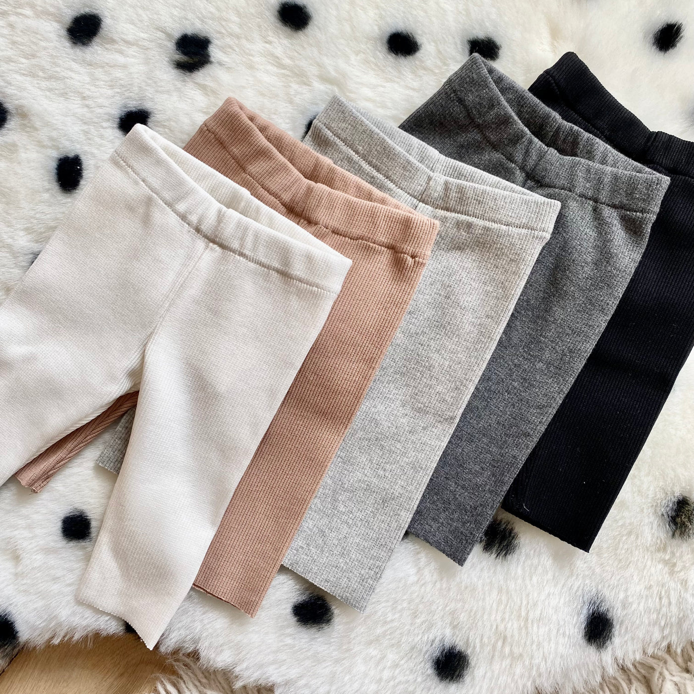 Rib legging - multiple colours